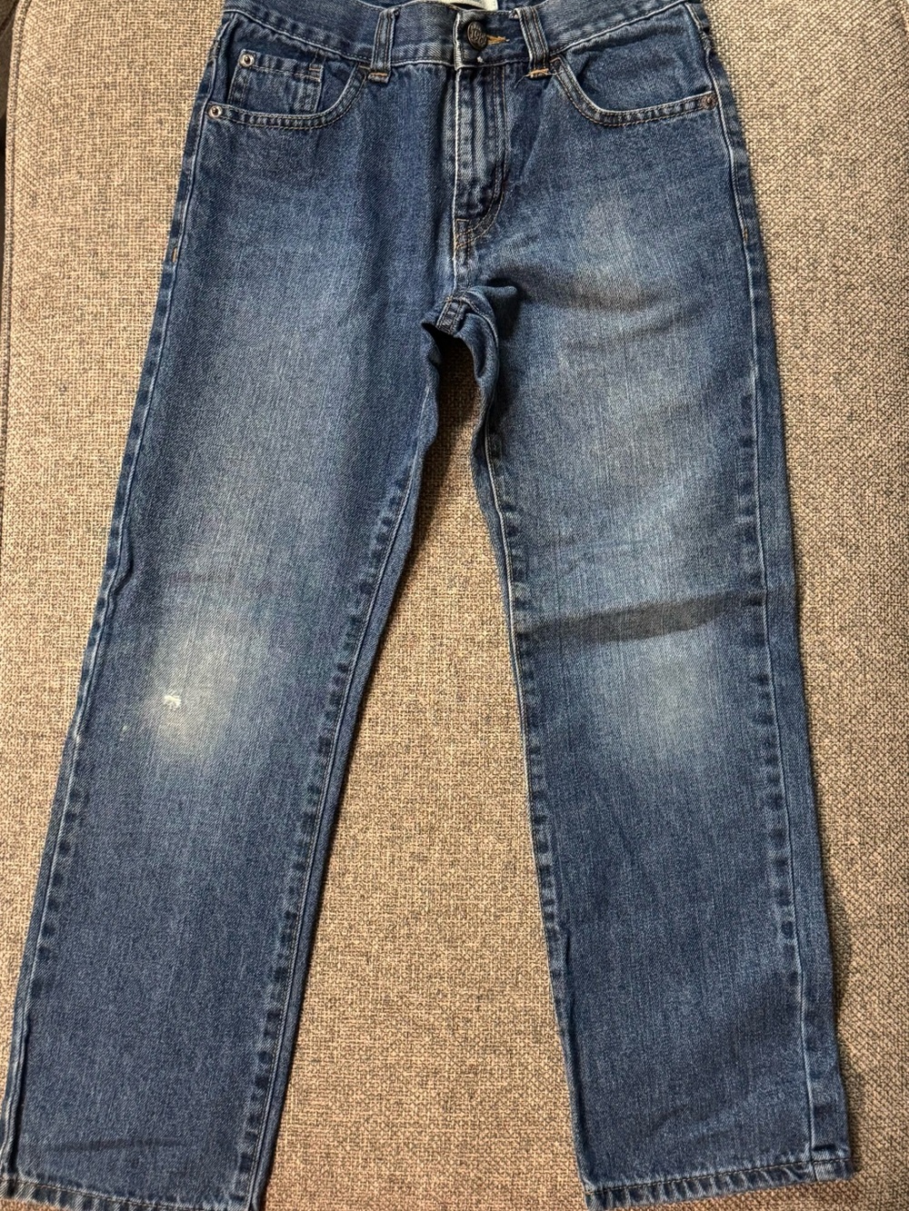 The Children’s Place Boys Straight Leg Blue Jeans Size 8